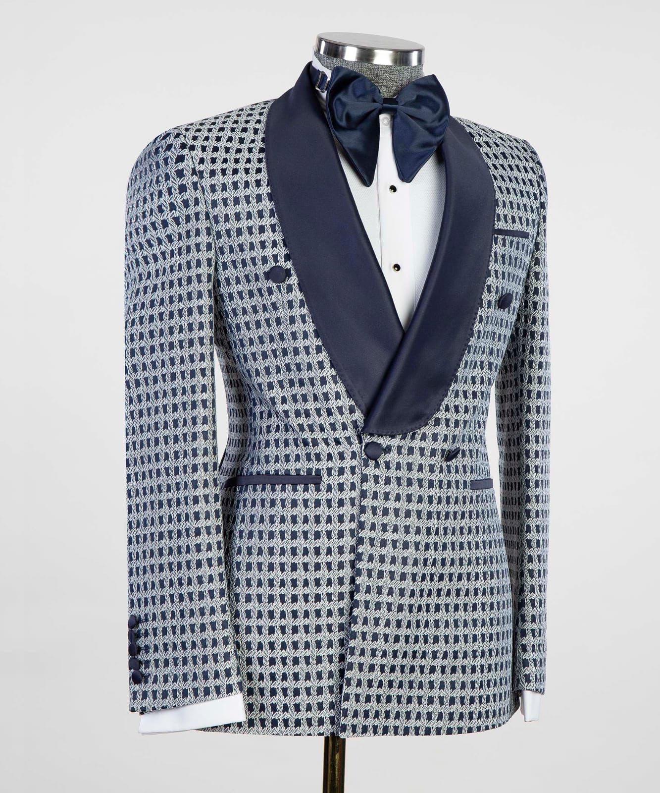 Tuxedo - Gray/Blue